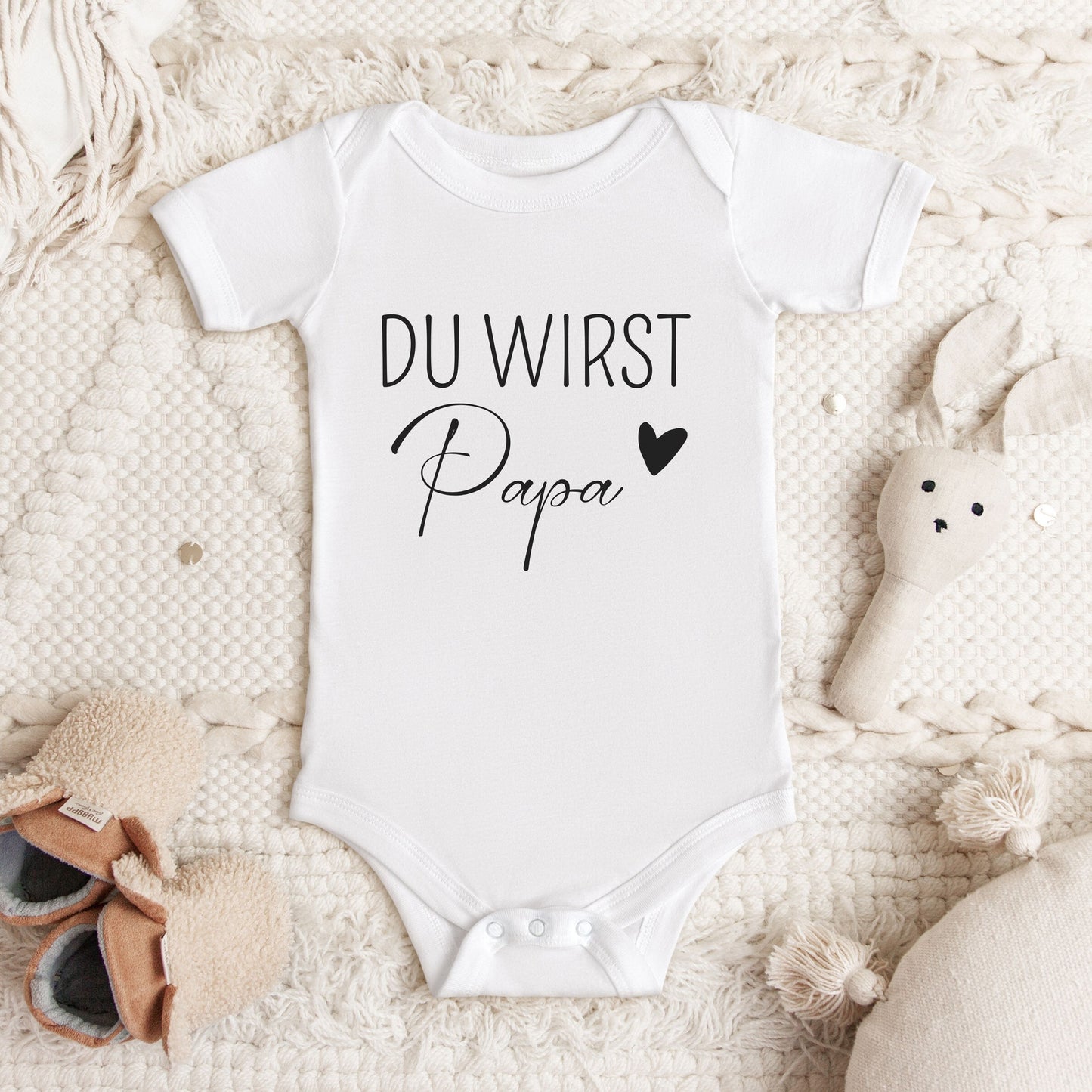 Du wirst Papa - Premium Organic Baby Body