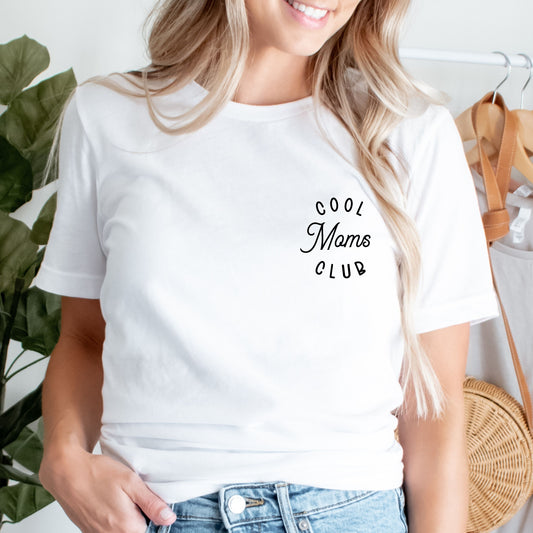 Cool Moms Club retro - Frauen Premium Organic Shirt