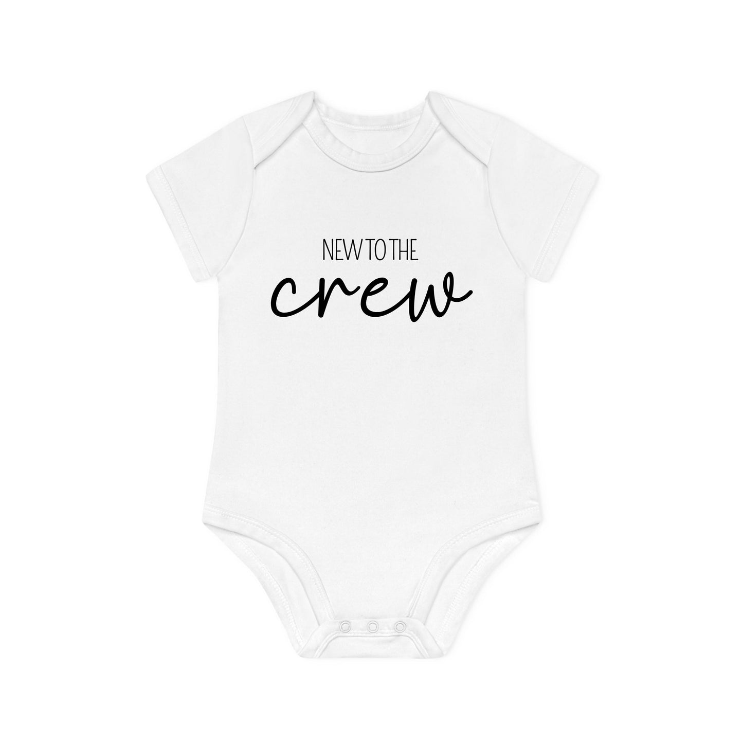 New to the crew - Premium Organic Baby Body