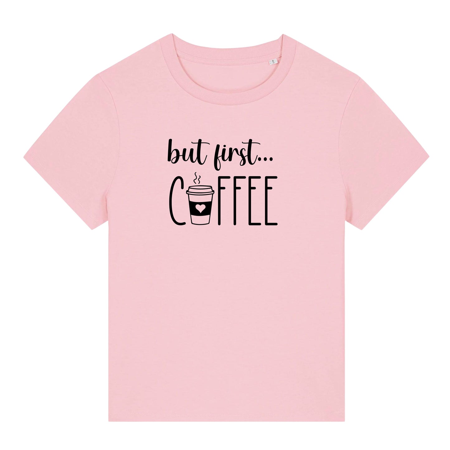 But first coffee - Frauen Premium Organic Shirt