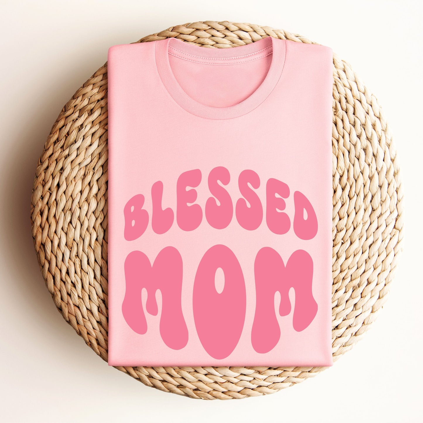 Blessed Mom - Frauen Premium Organic Shirt