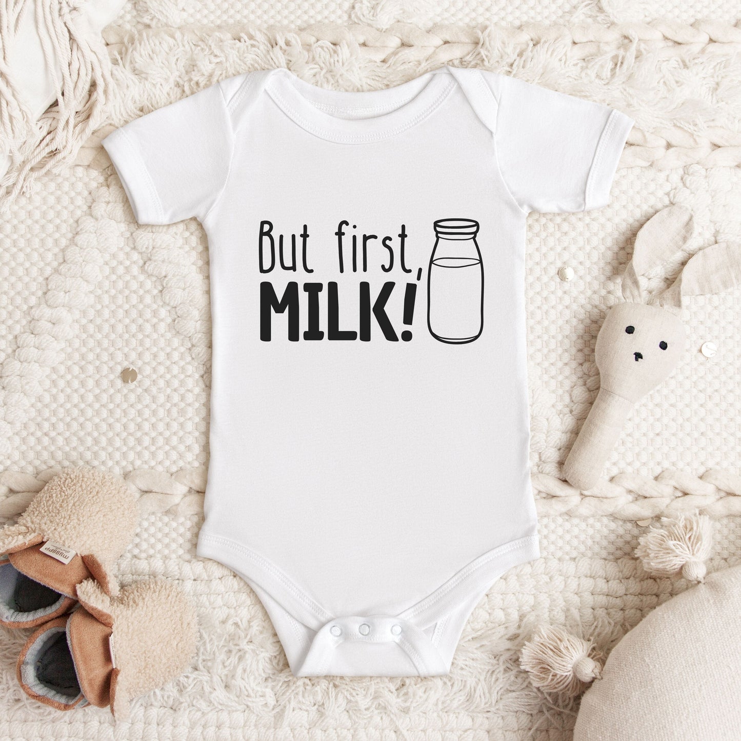 But first milk - Premium Organic Baby Body