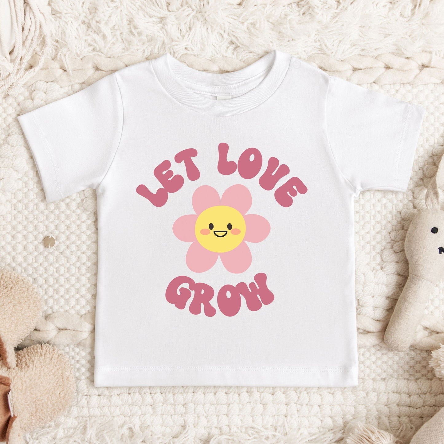 Let love grow - Premium Organic Baby T-Shirt