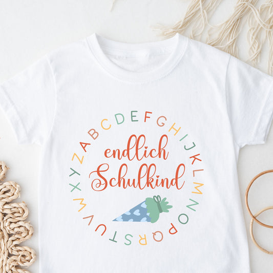 Endlich Schulkind - Kinder Premium Organic T-Shirt