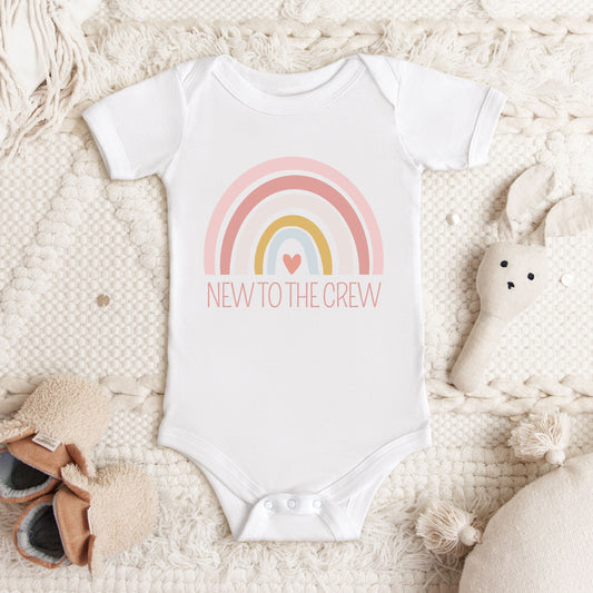 Regenbogen crew - Premium Organic Baby Body