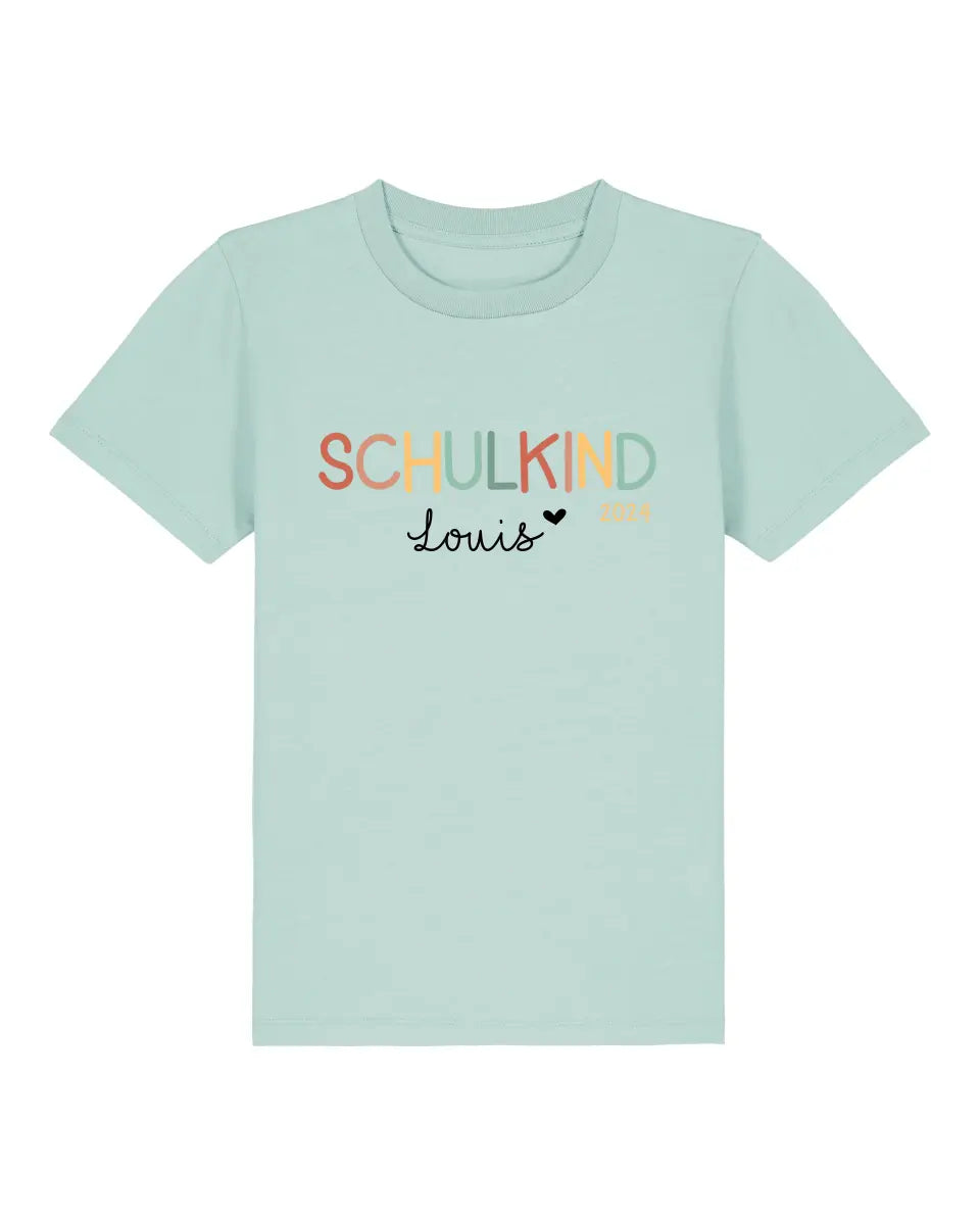 Schulkind - Kinder Premium Organic T-Shirt (personalisierbar)