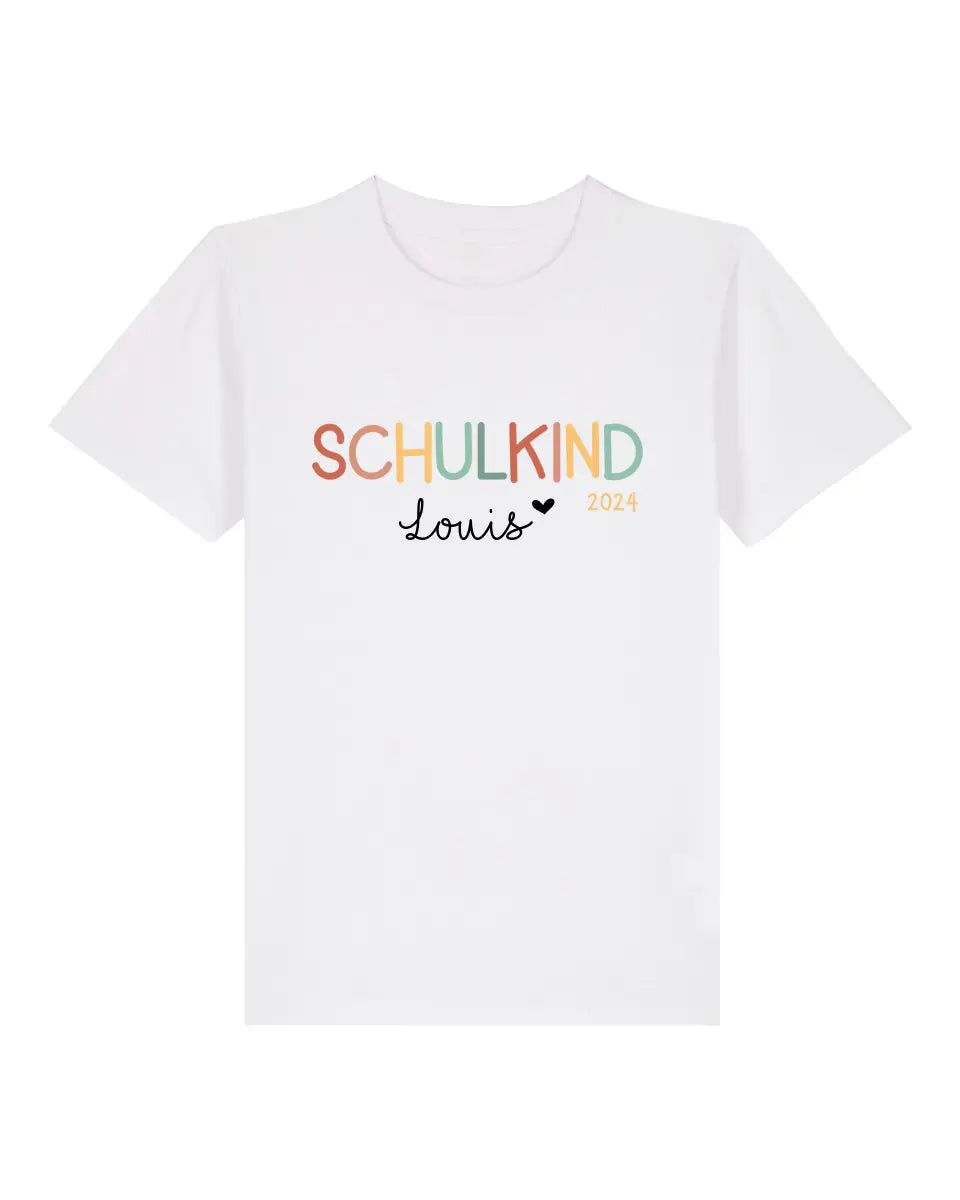 Schulkind - Kinder Premium Organic T-Shirt (personalisierbar)