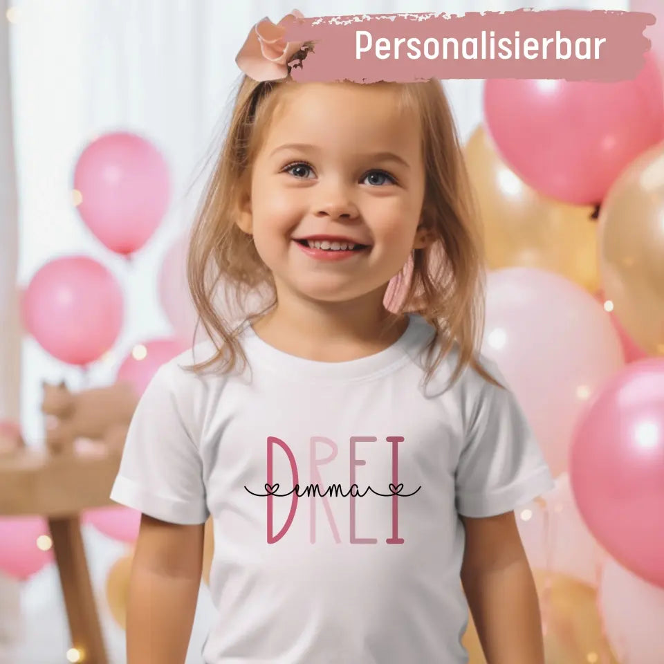 Geburtstagsshirt - Kinder Premium Organic T-Shirt (personalisierbar)