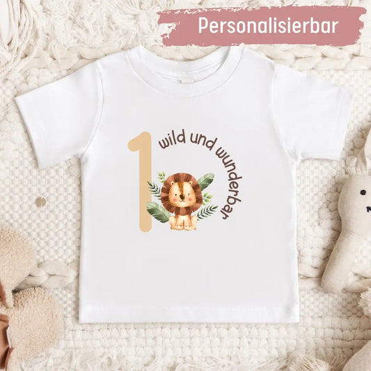 Wild und wunderbar - Baby Premium Organic T-Shirt (personalisierbar)