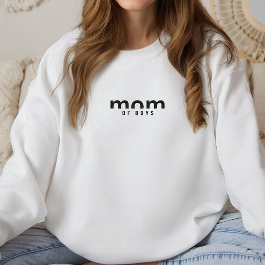 Mom of boys - Unisex Organic Sweatshirt