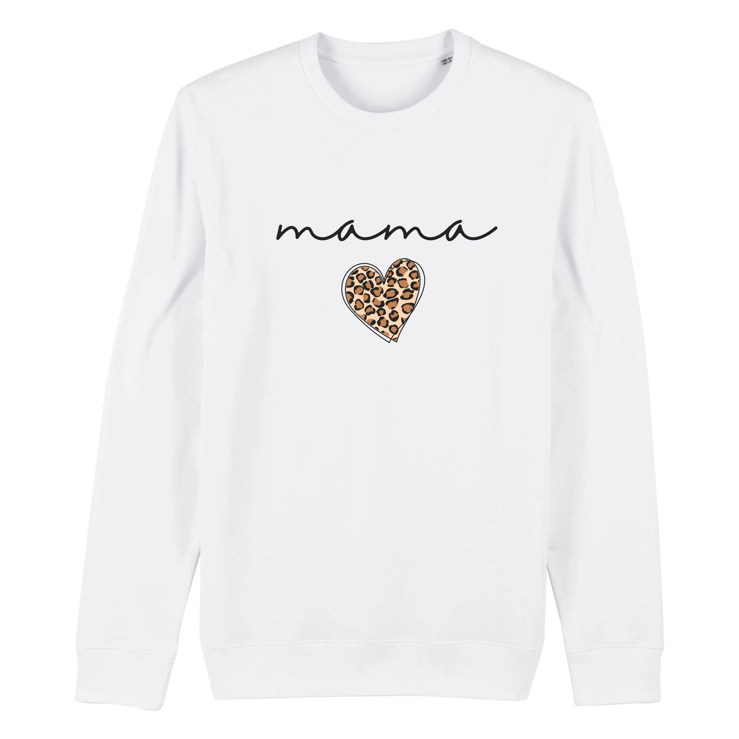 Mama Leo Heart - Unisex Organic Sweatshirt