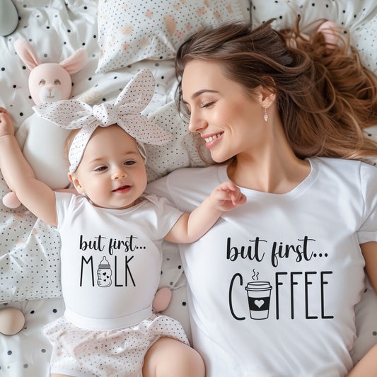 But first coffee - Frauen Premium Organic Shirt