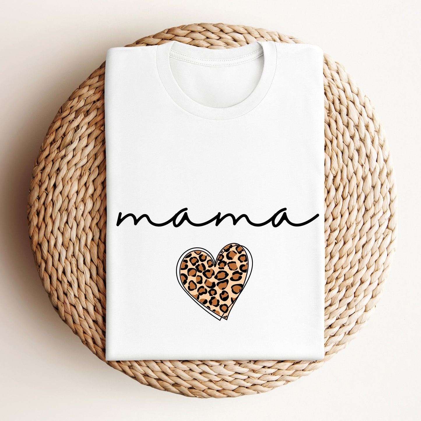 Mama Leo Heart - Frauen Premium Organic Shirt